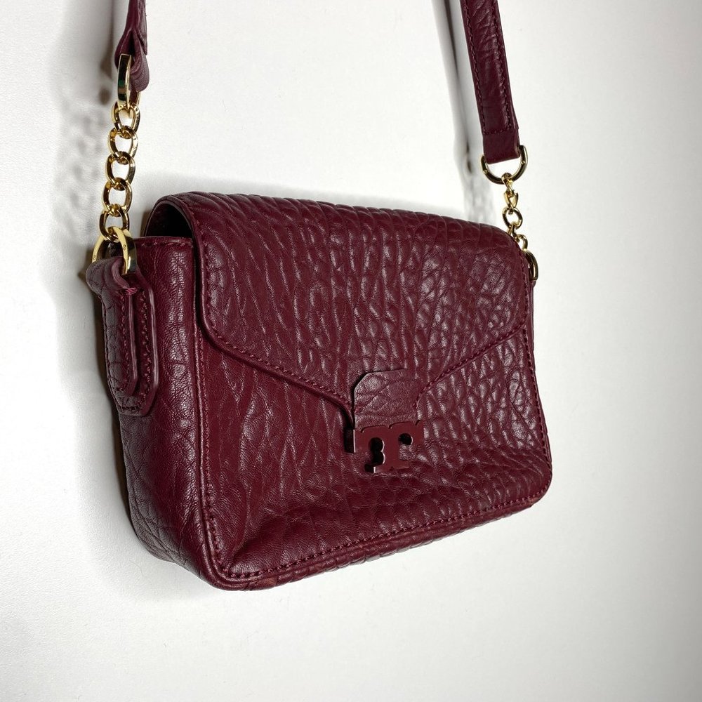 Tory Burch Maroon Crossbody - Picture 2 of 8